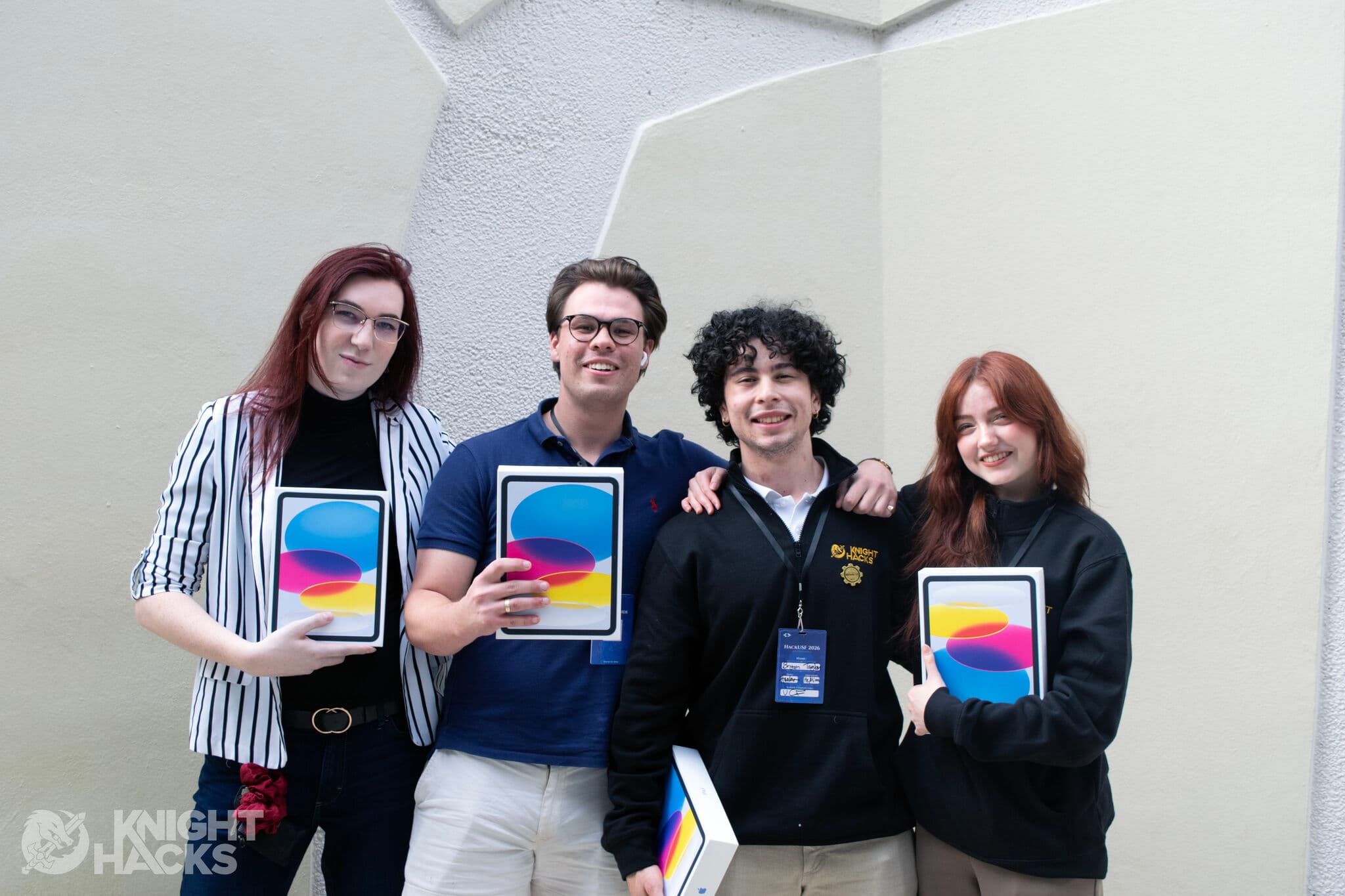 Agentic Nuclear Reactor team after winning at HackUSF
